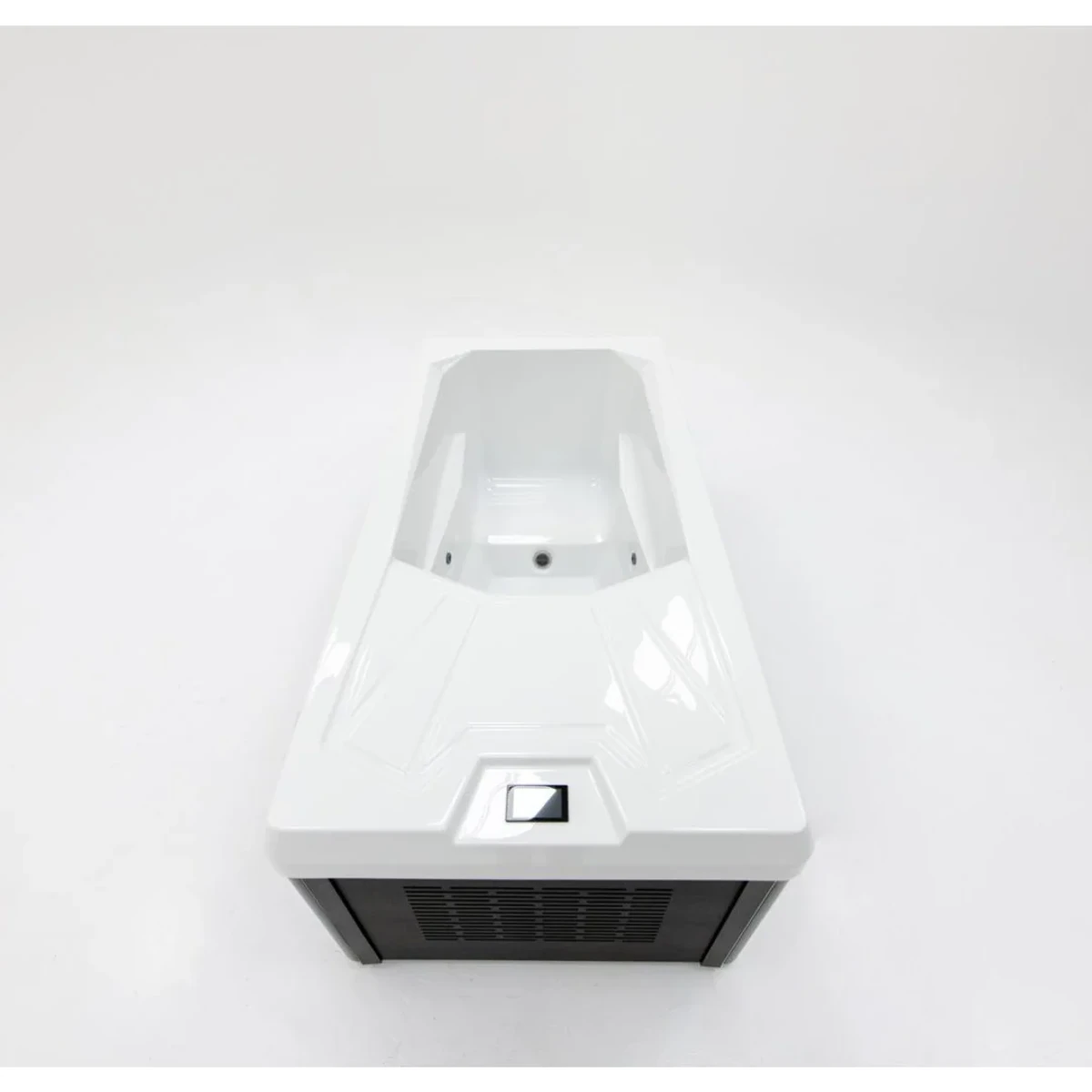 End view of the Chill Tubs Pro with its touchscreen controls