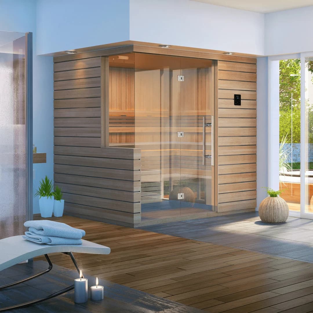 Finnleo Twilight Sauna, official product view 2