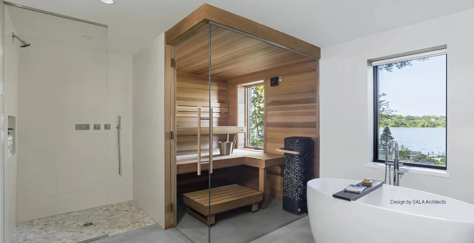 Finnleo Permanently-Installed Saunas, official product photograph
