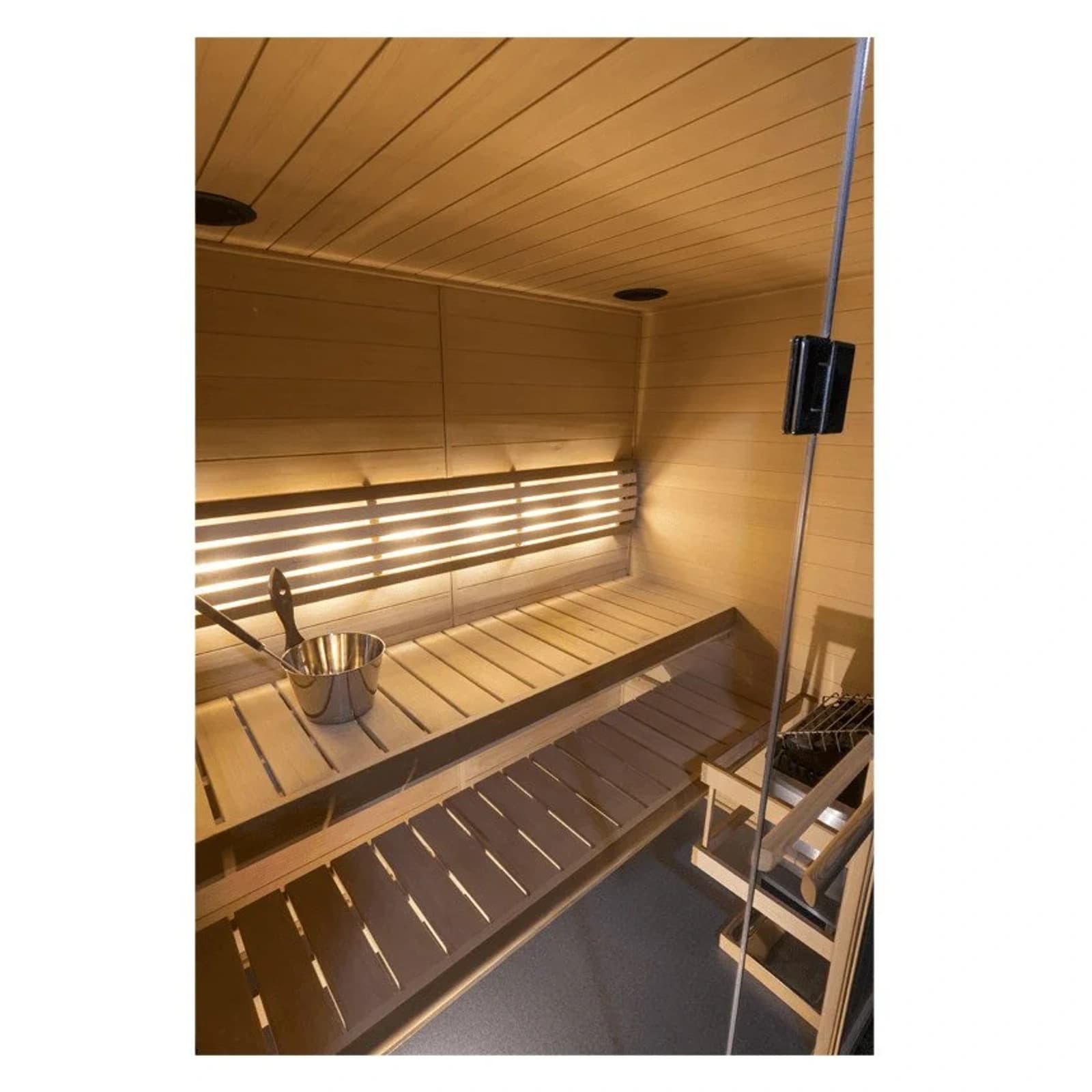 Finnleo Hallmark 46 Indoor Sauna, official product view 5
