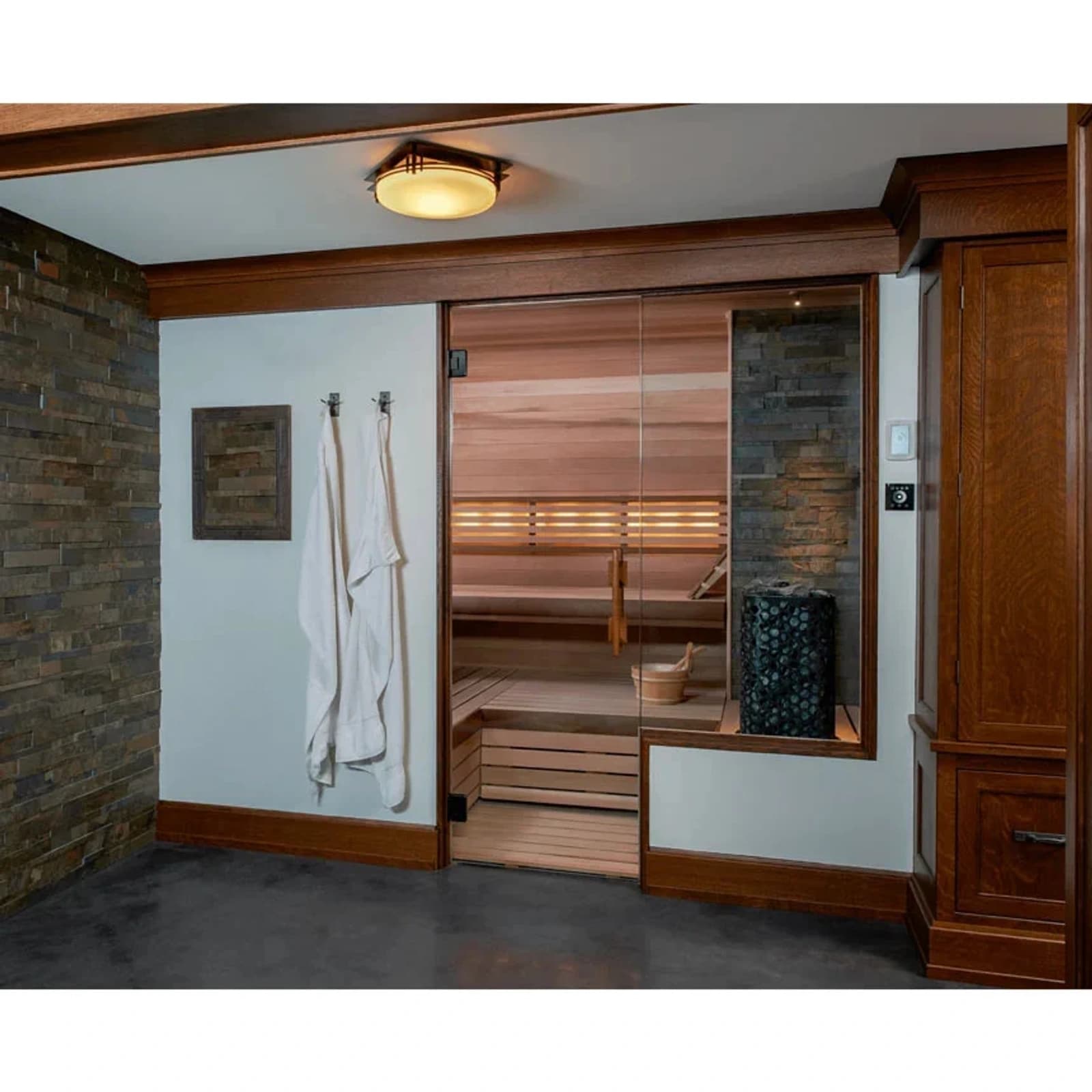 Finnleo Permanently-Installed Saunas, official product view 2