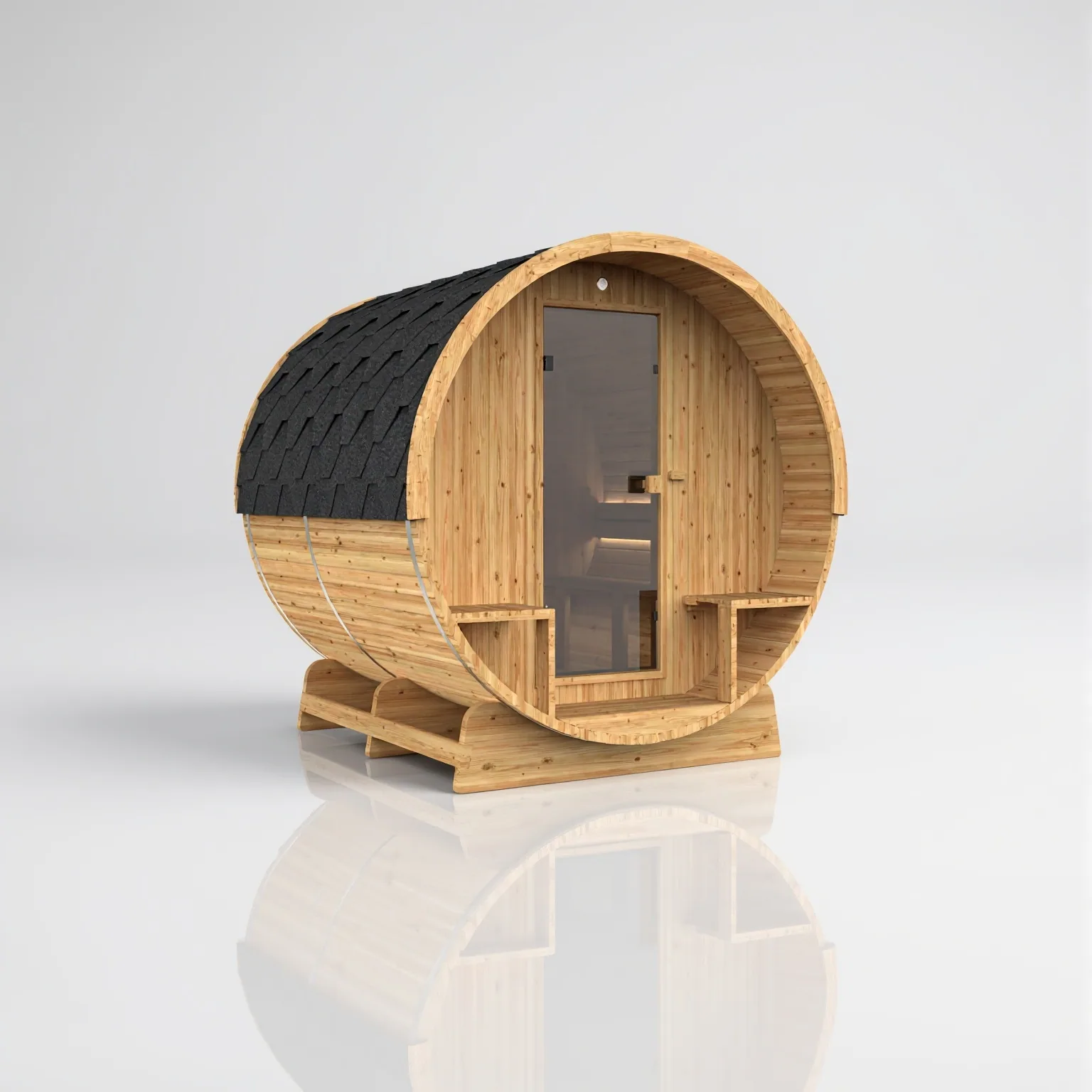 Hekla Barrel 210, Scandi finish, view 5