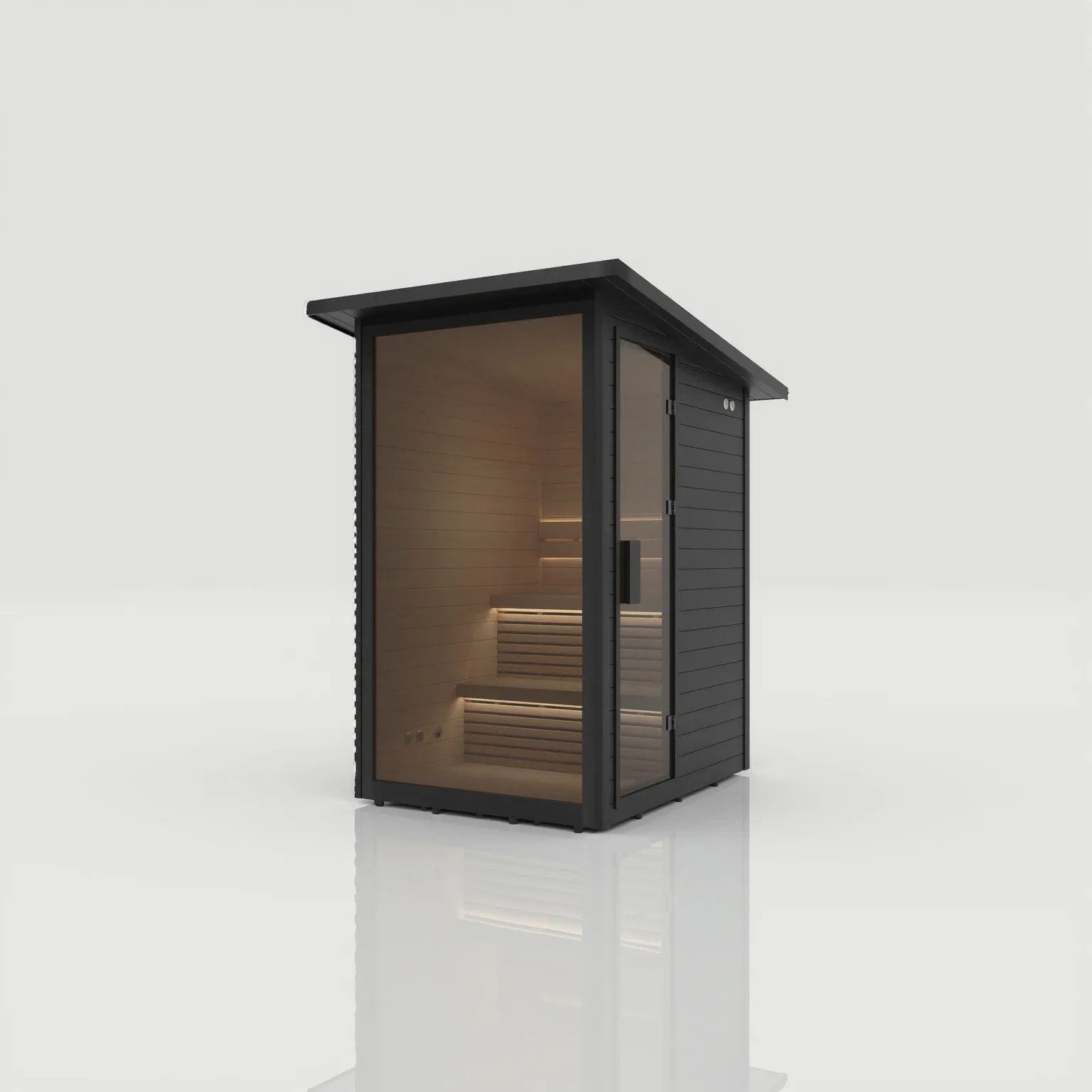 Hekla Mini Cabin, Nero finish, view 3