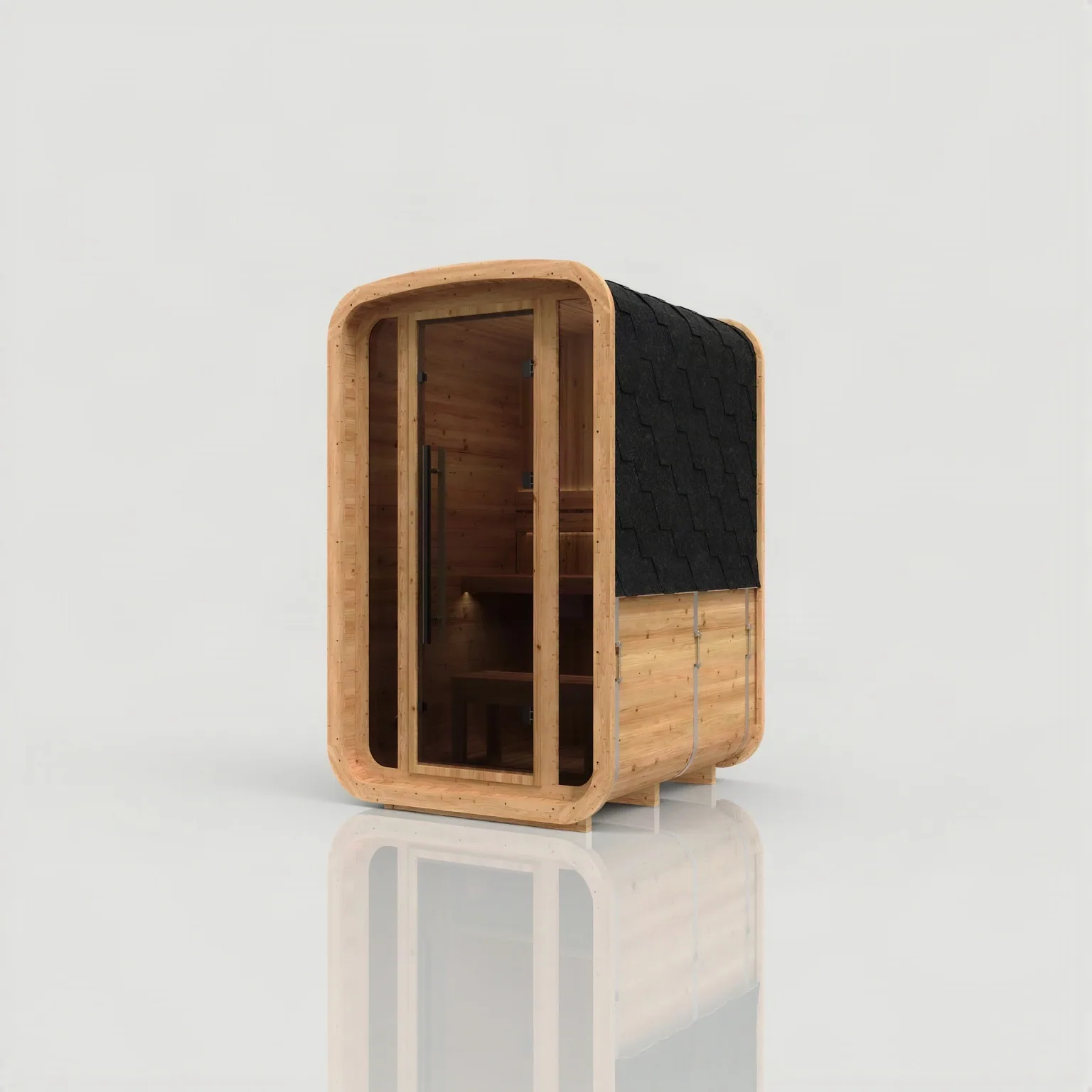 Hekla Mini Cube, Scandi finish, view 2