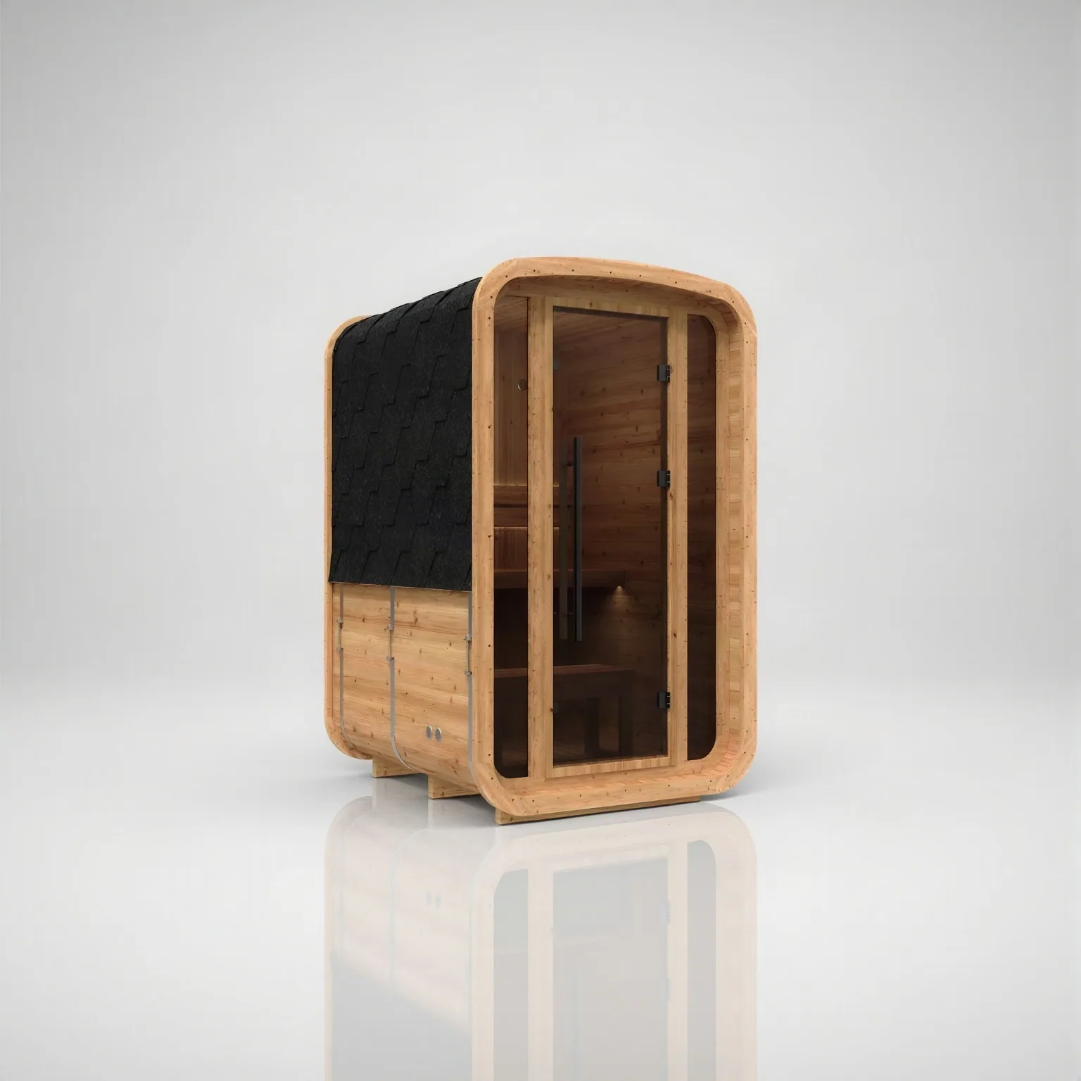 Hekla Mini Cube, Scandi finish, view 3