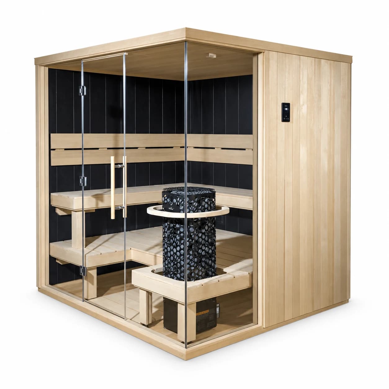 Finnleo Centurion Sauna on a clean white background