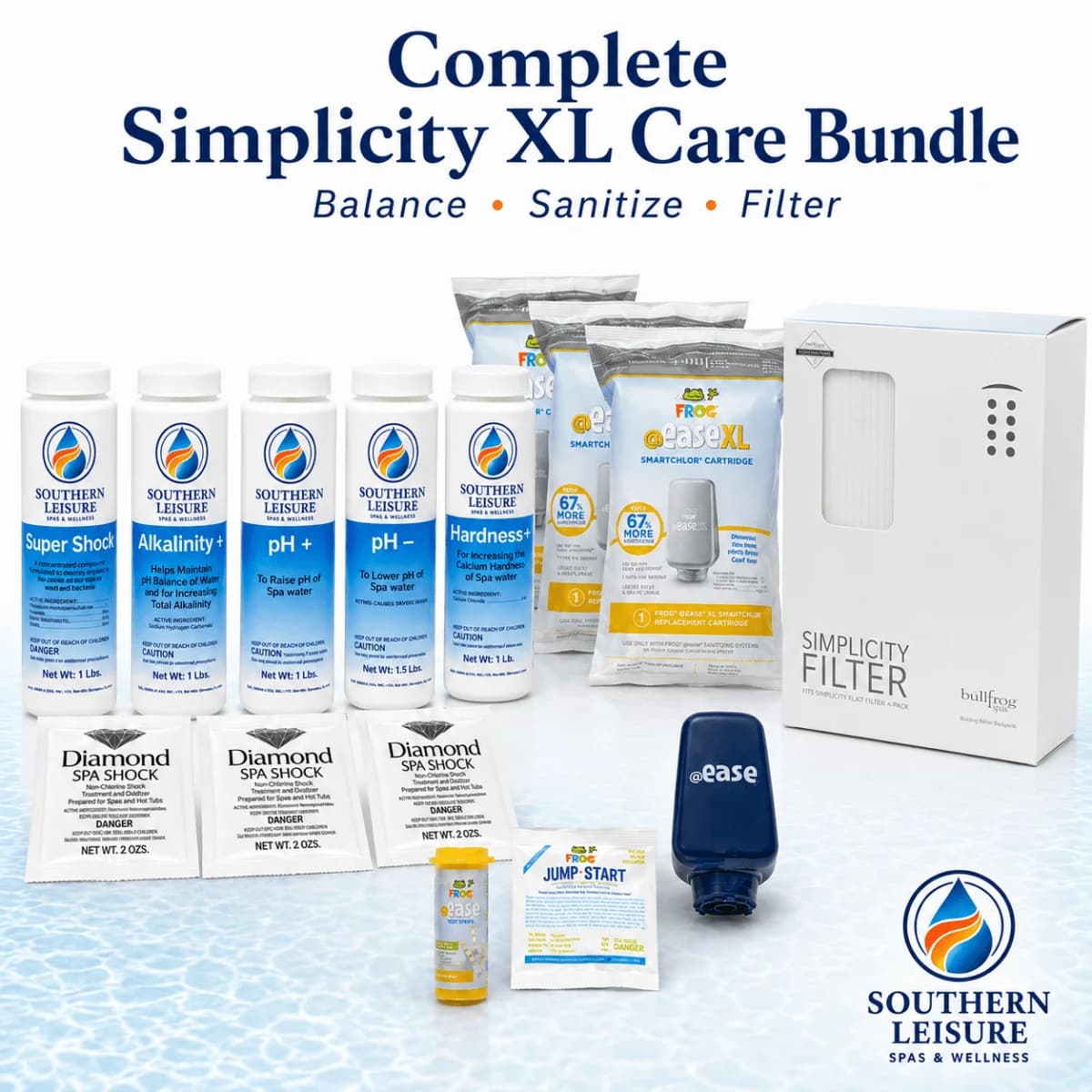 Bullfrog Spas Complete Simplicity XL Refresh Kit