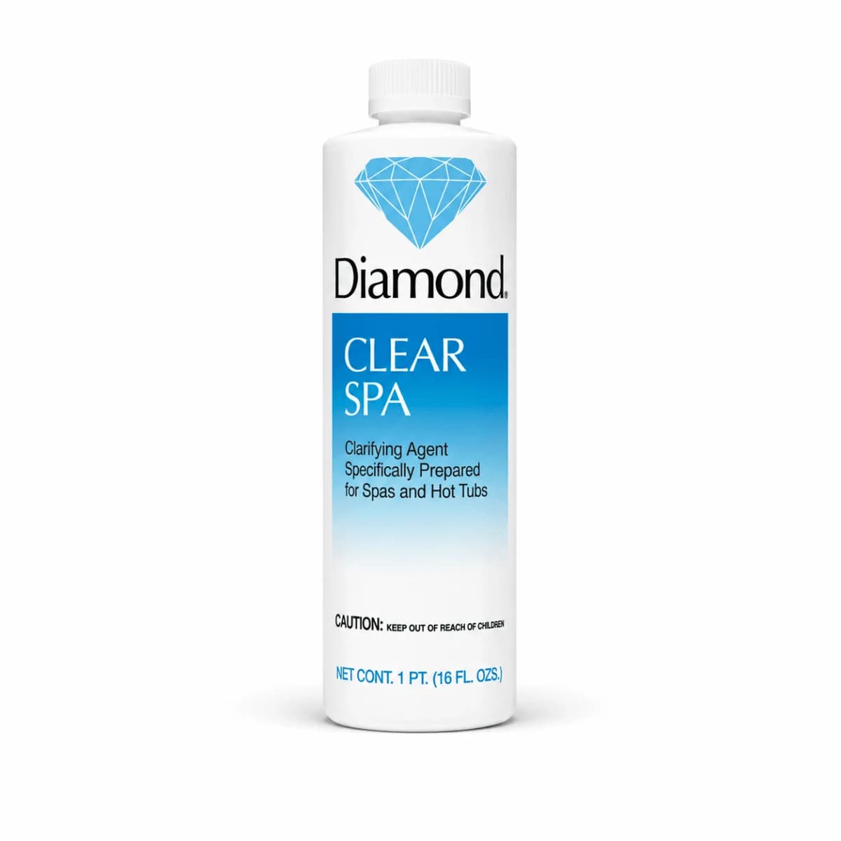 Diamond Clear Spa – Hot Tub Water Clarifier (16 oz.)
