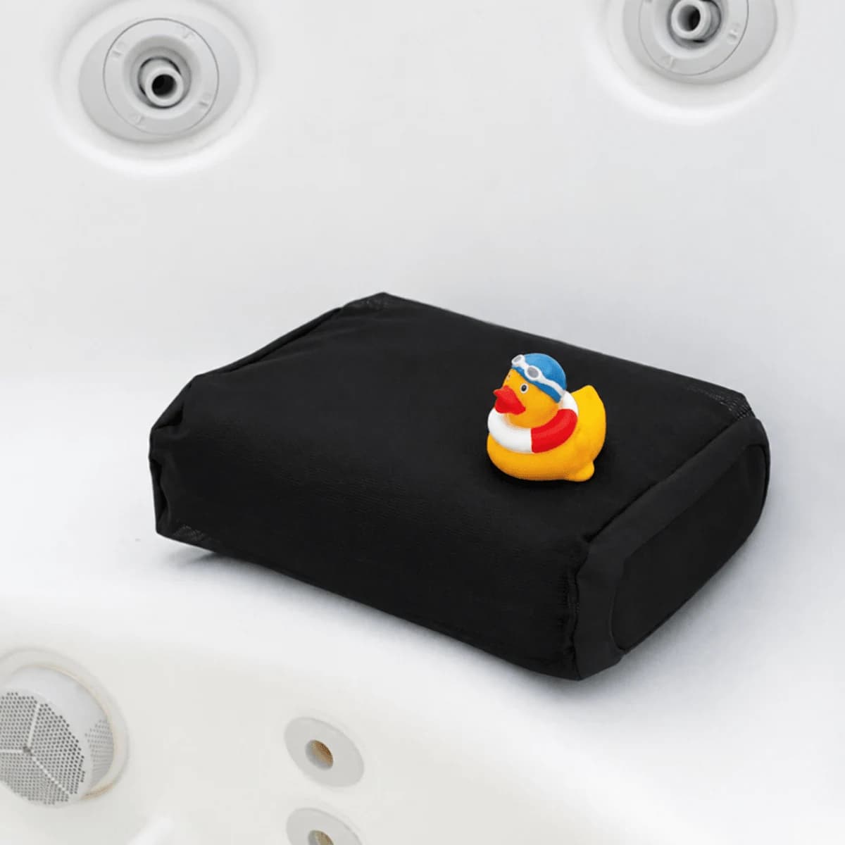 Cover Valet Water Brick Hot Tub Booster Seat & Spa Cushion β Black