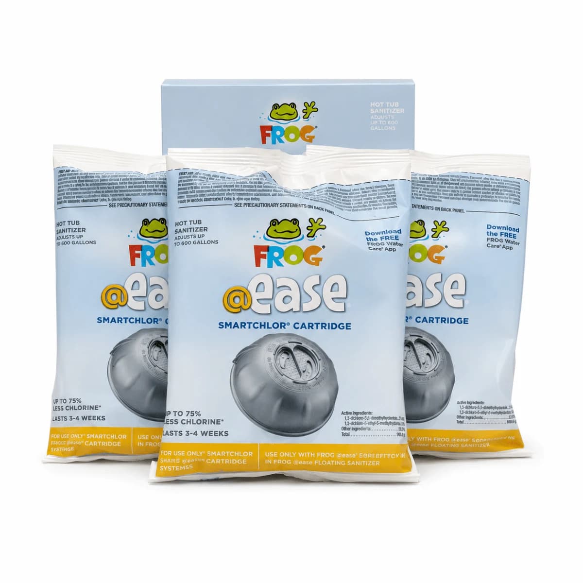 FROG @ease Floating SmartChlor Replacement Cartridges – 3-Pack