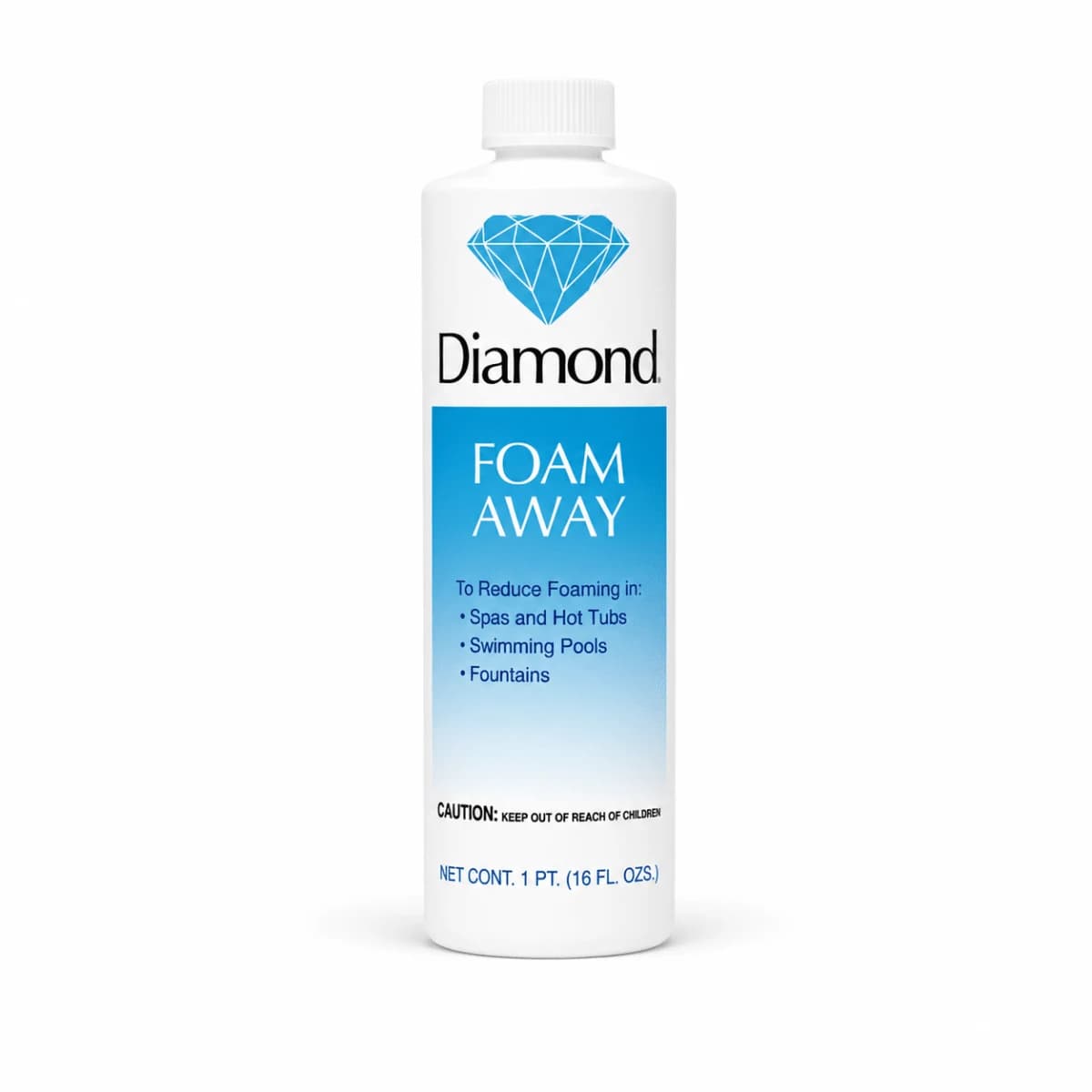Diamond Foam Away – Spa & Hot Tub Foam Eliminator (16 oz.)