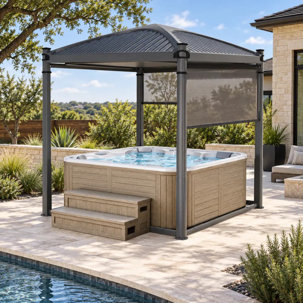 Oasis freestanding structure detail