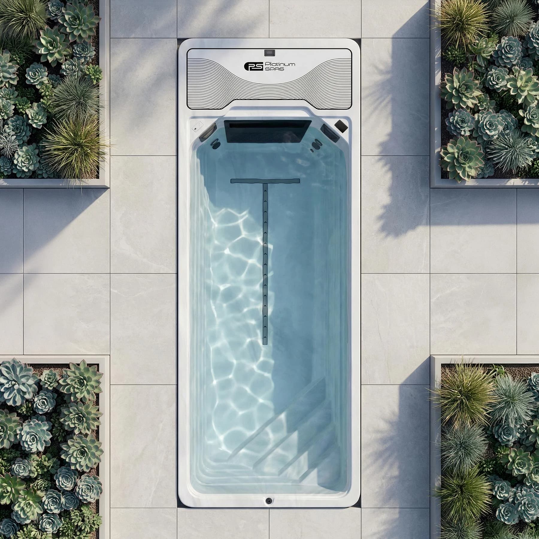 Platinum Spas Atlas Pro Mini Pool mini pool, official model photo