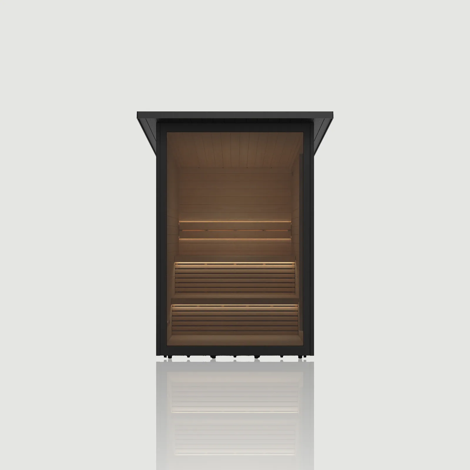 Hekla Cabin sauna, Nero finish, official product image