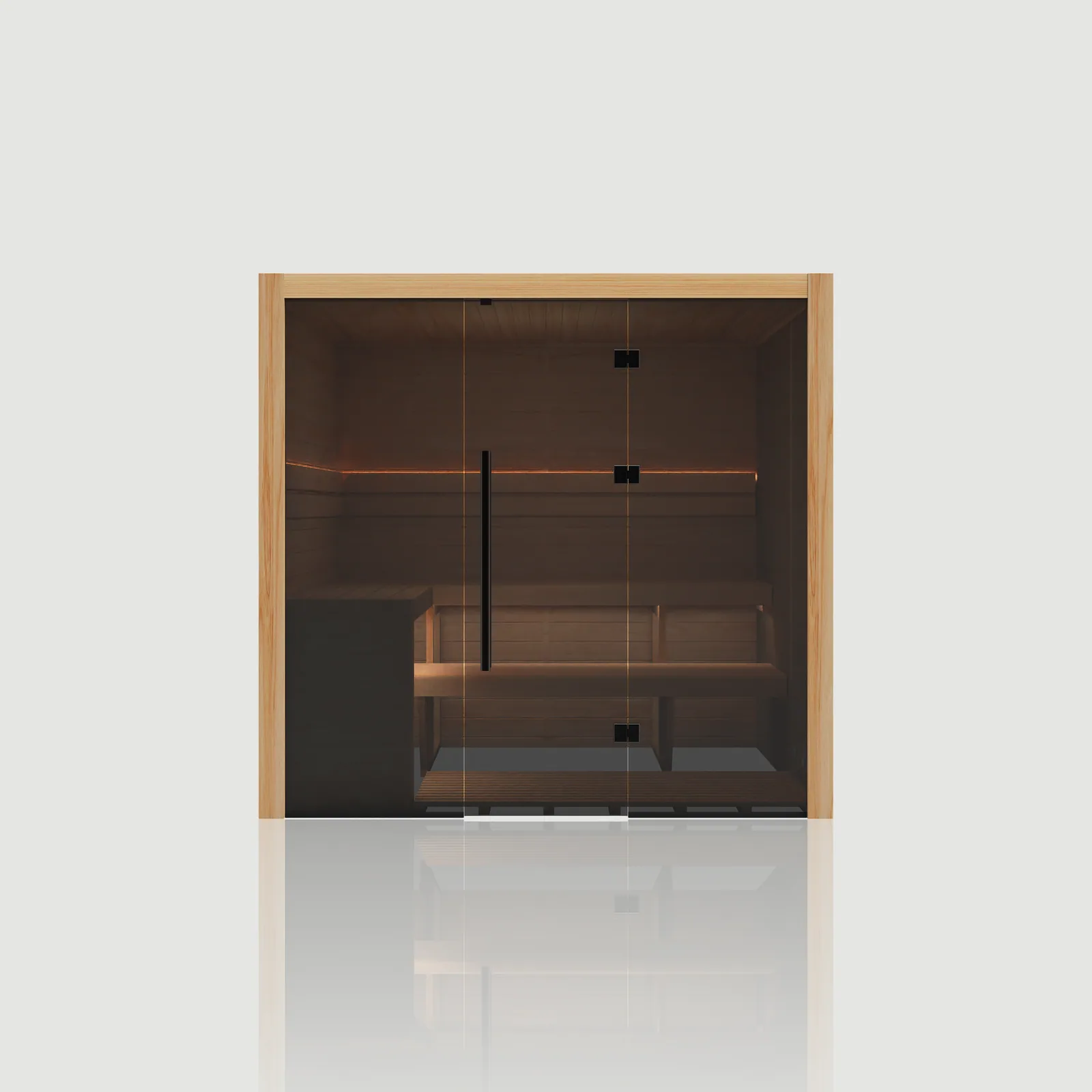Hekla Traditional 210 sauna, Scandi finish, official product image