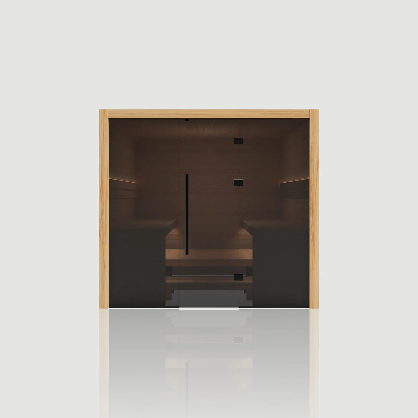 Hekla Traditional 220 sauna, Scandi finish, official product image