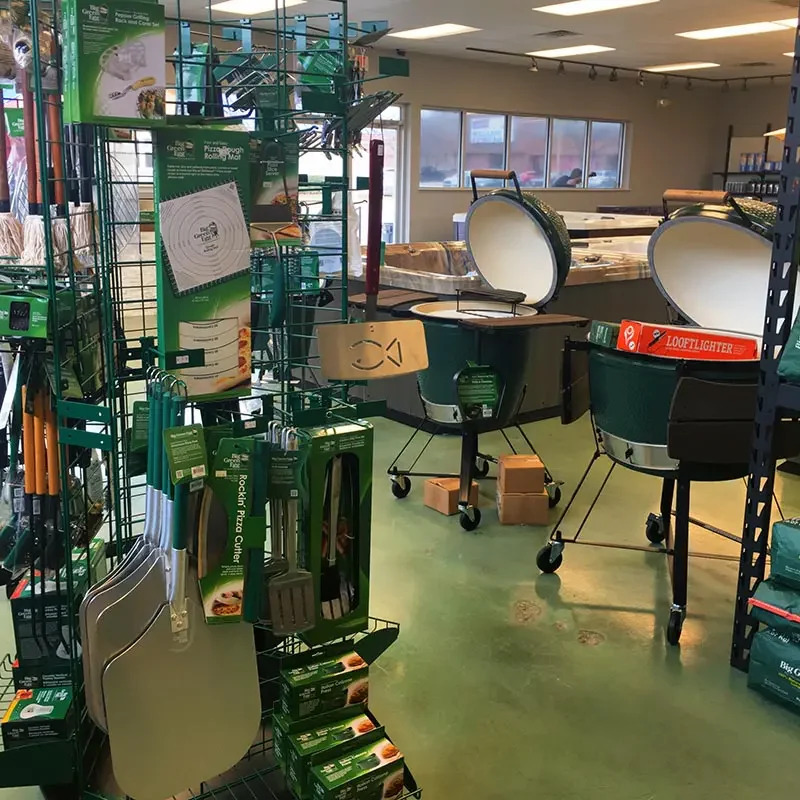 Inside the Arlington showroom