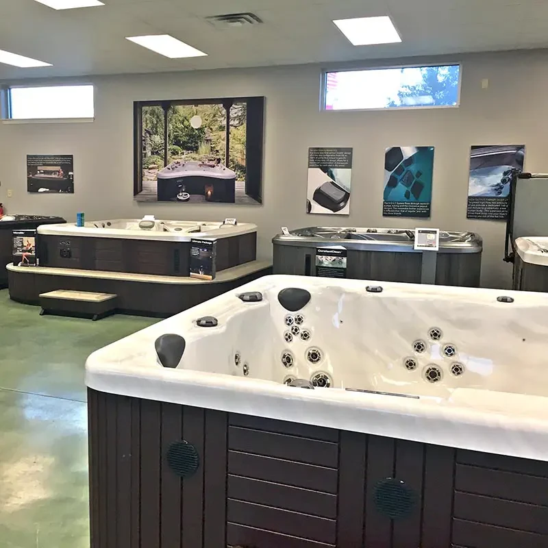 Inside the Arlington showroom