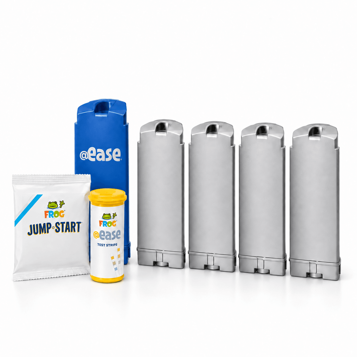 Bullfrog Spas Classic 4-Month Supply Bundle in a reference-based product illustration