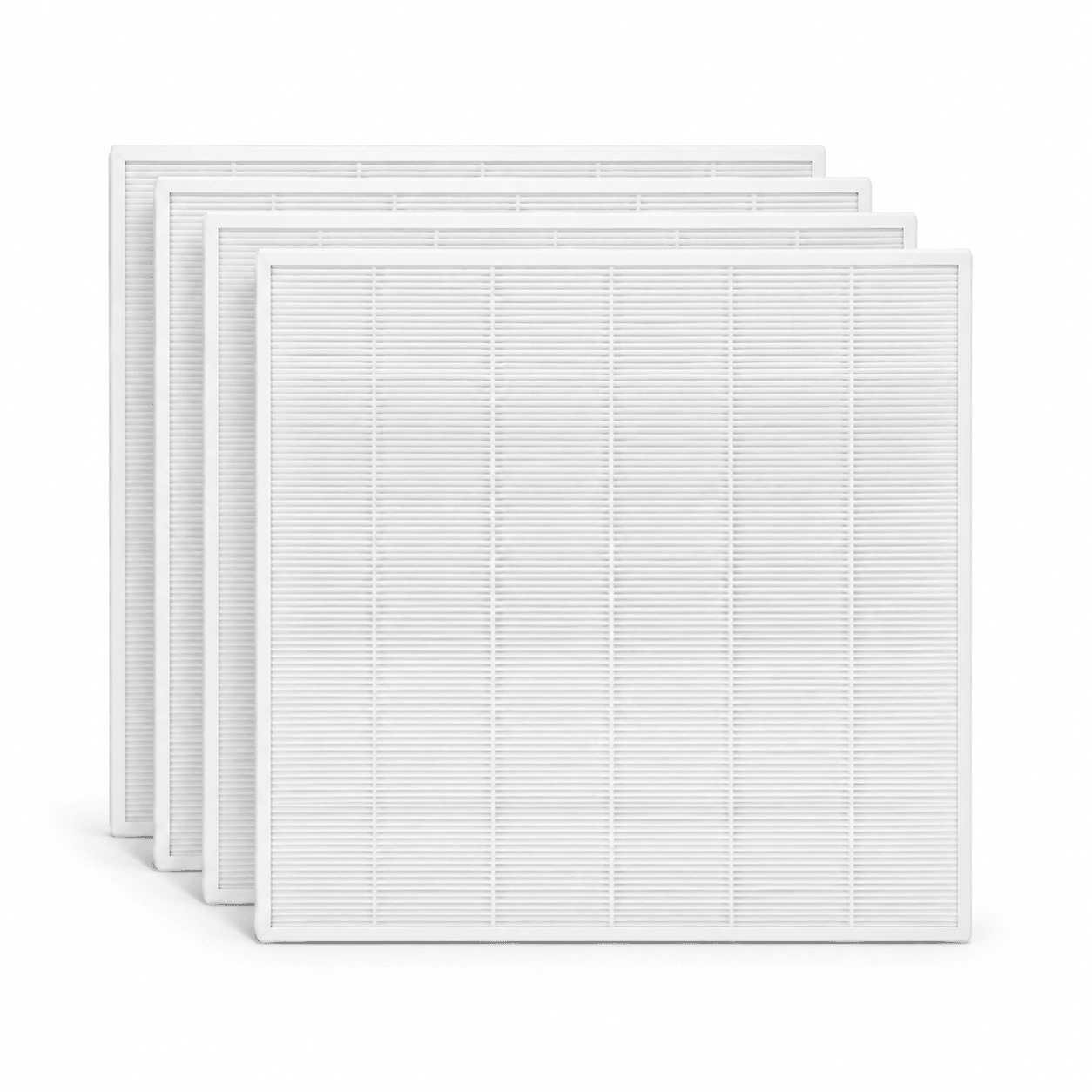 Compatible Flat Filters for Bullfrog Simplicity System – 4 Pack in a reference-based product illustration