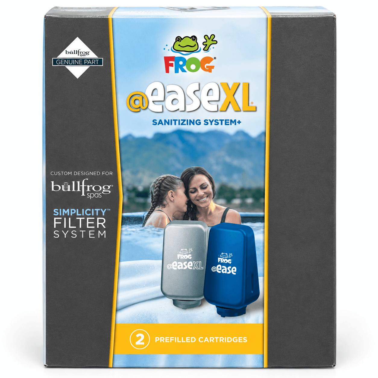 Bullfrog Spas Simplicity XL SmartChlor System Kit in a reference-based product illustration