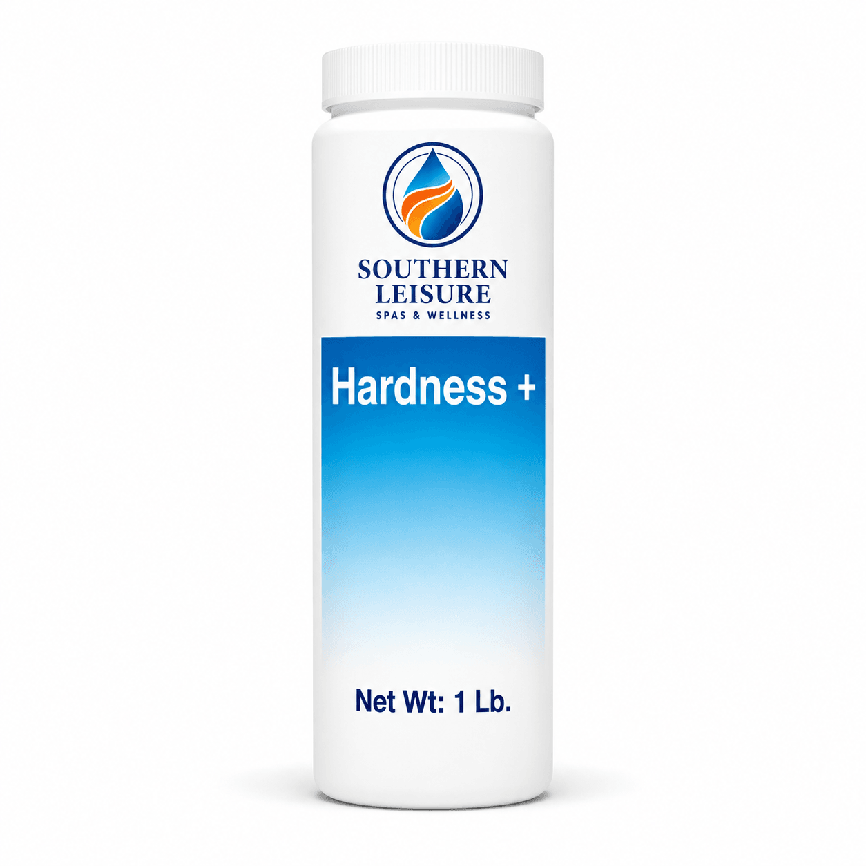Southern Leisure Hardness+ Calcium Hardness Increaser – 1 lb. in a reference-based studio illustration