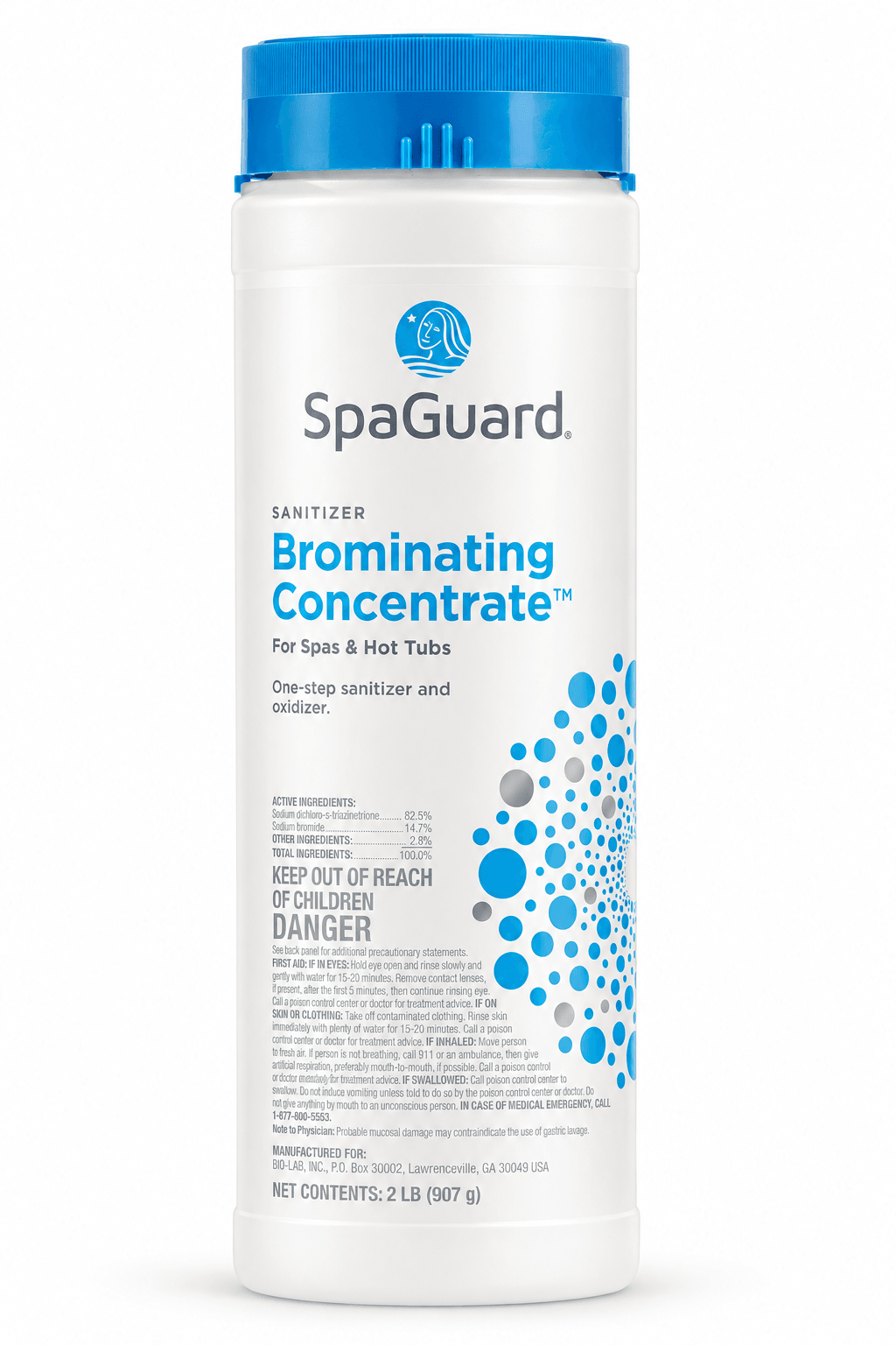 SpaGuard Brominating Concentrate - 2 lb in a reference-based studio illustration