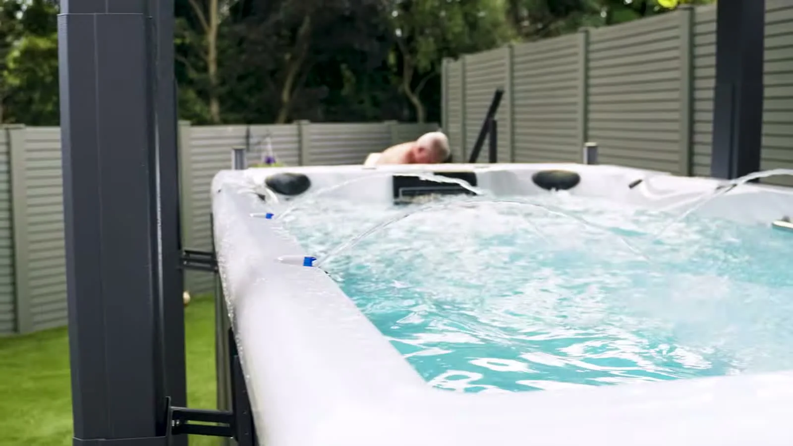 Platinum Spas Eros swim spa manufacturer film